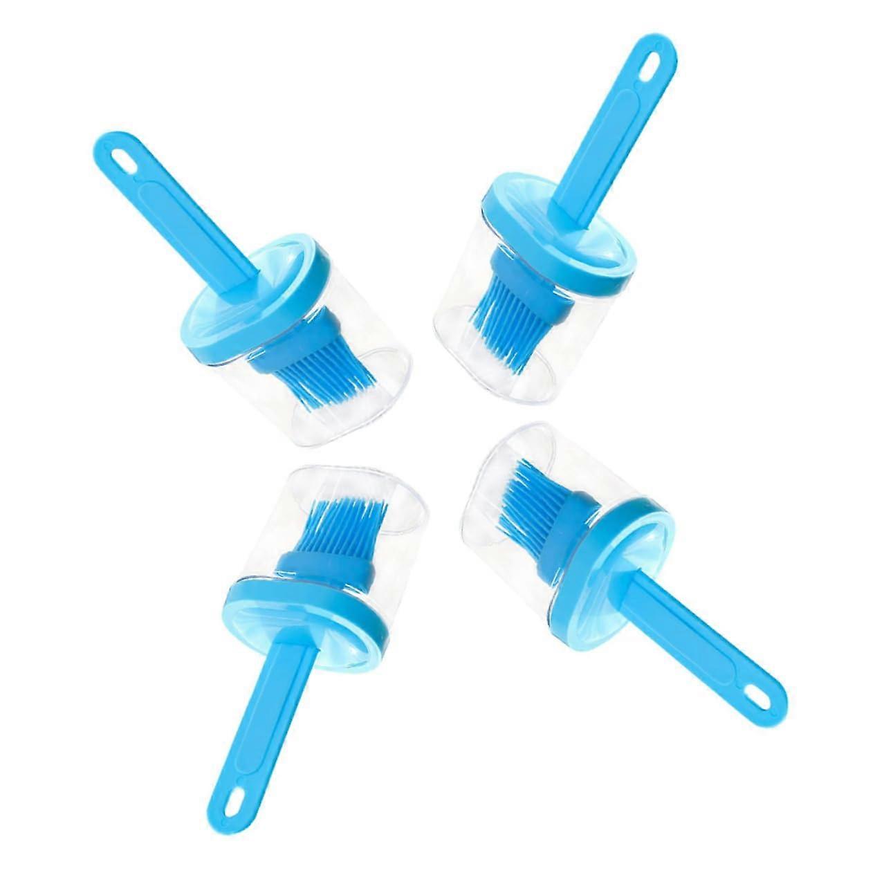 4 pieces oil brush bottle grill accessories multifunctional baking brush portable kitchenware