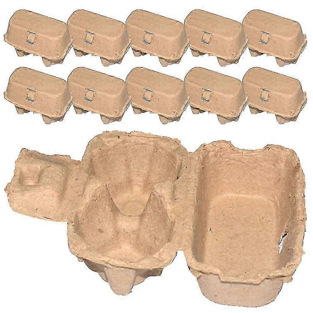 25pcs paper pulp egg cartons, empty egg containers -cdsx