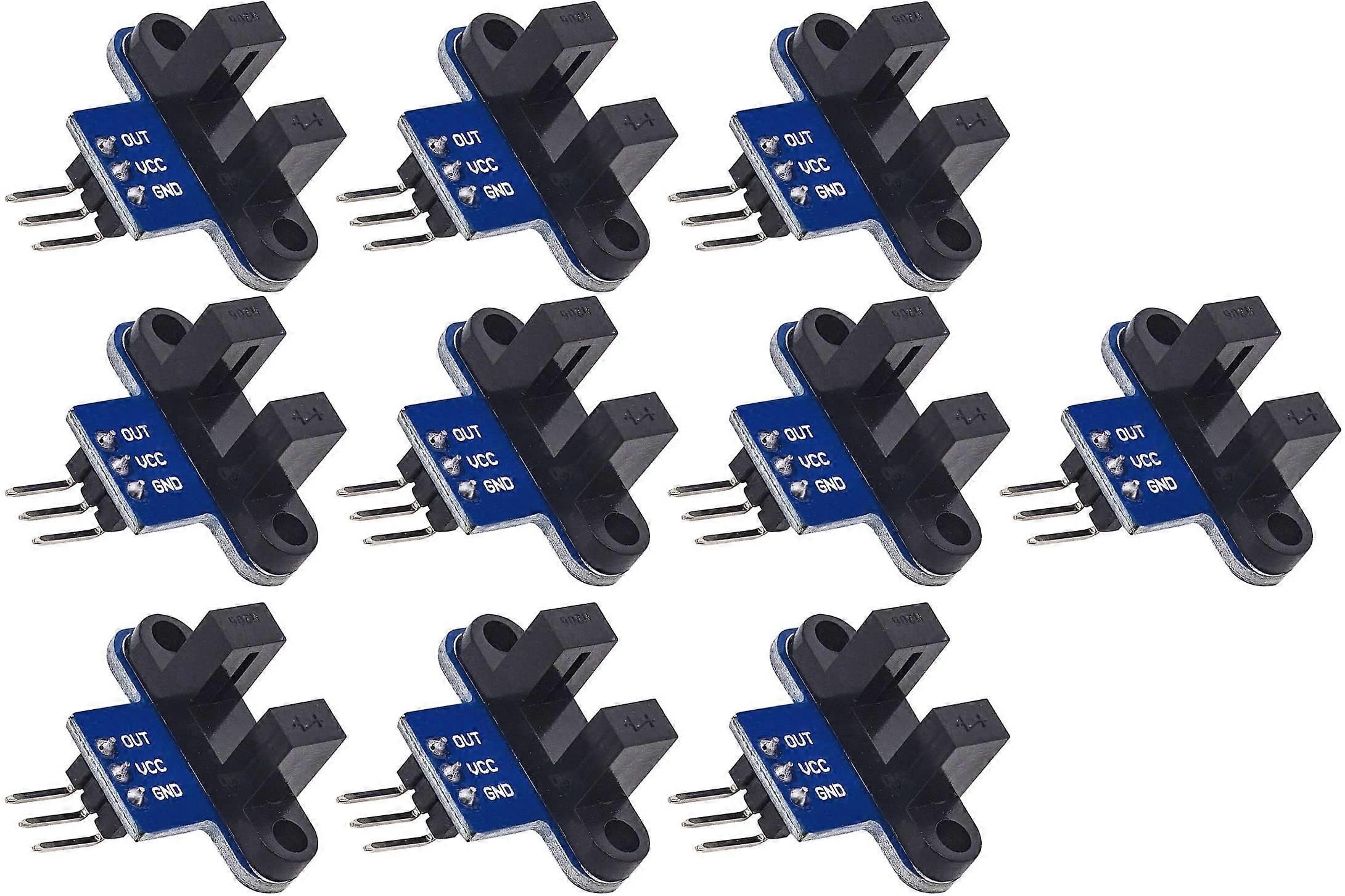10pcs IR Infrared Slotted Optical Speedometer Sensor Detection Optocoupler