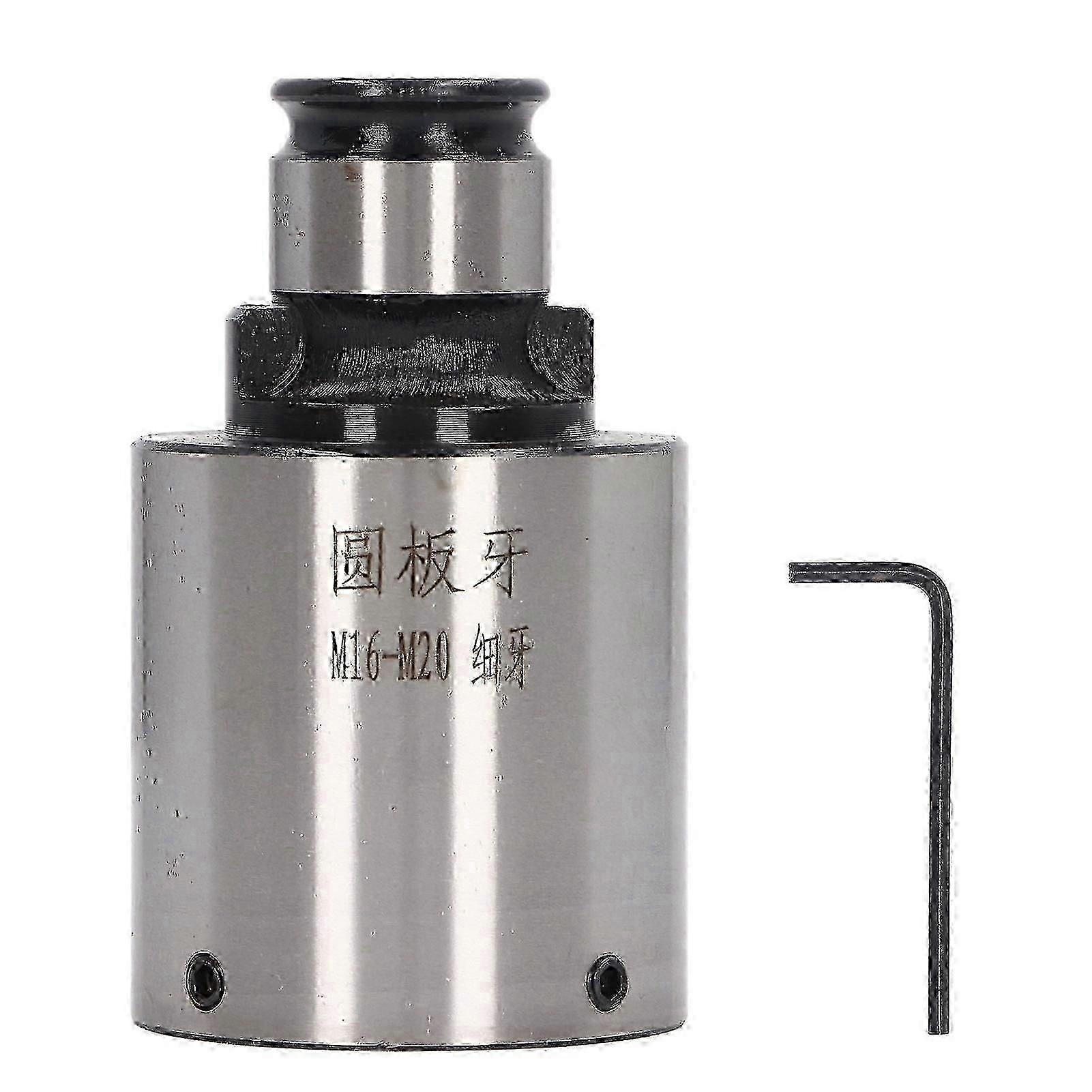 Round Die Collet Threading Die Chuck for Male Threads - Carbon Steel for 30mm Outer Diameter GT24 M16 M20 Fine Thread Applications
