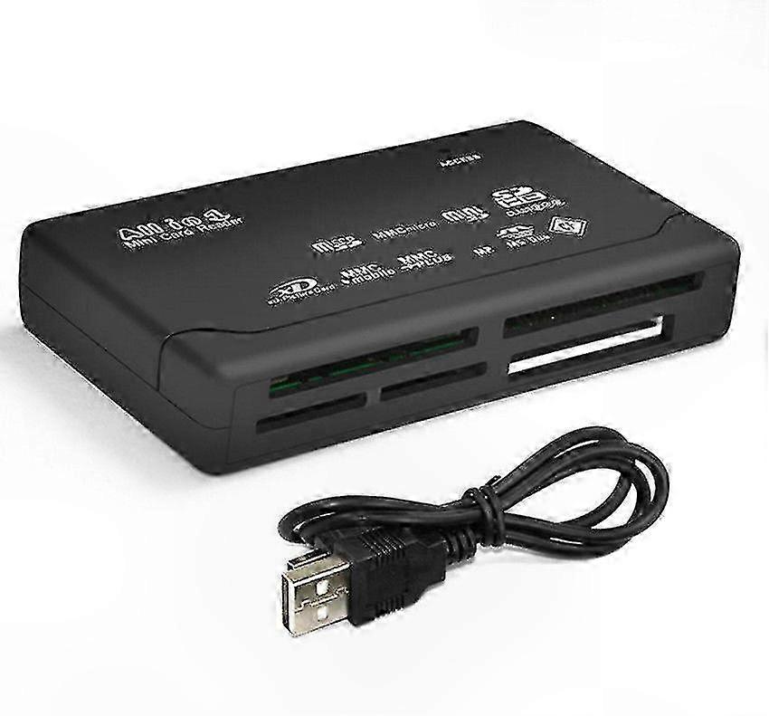 USB Multi-Function Card Reader Hub for All-in-One Devices