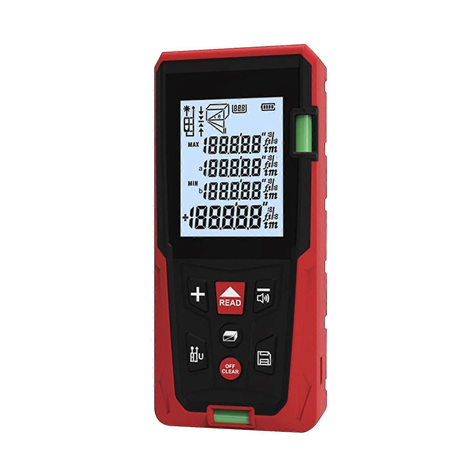 2.0-Inch Lcd Laser Distance Meter Diastimeter Range Finder Distance Measurement Gauge 99 Group Of Data Storage Distance Area