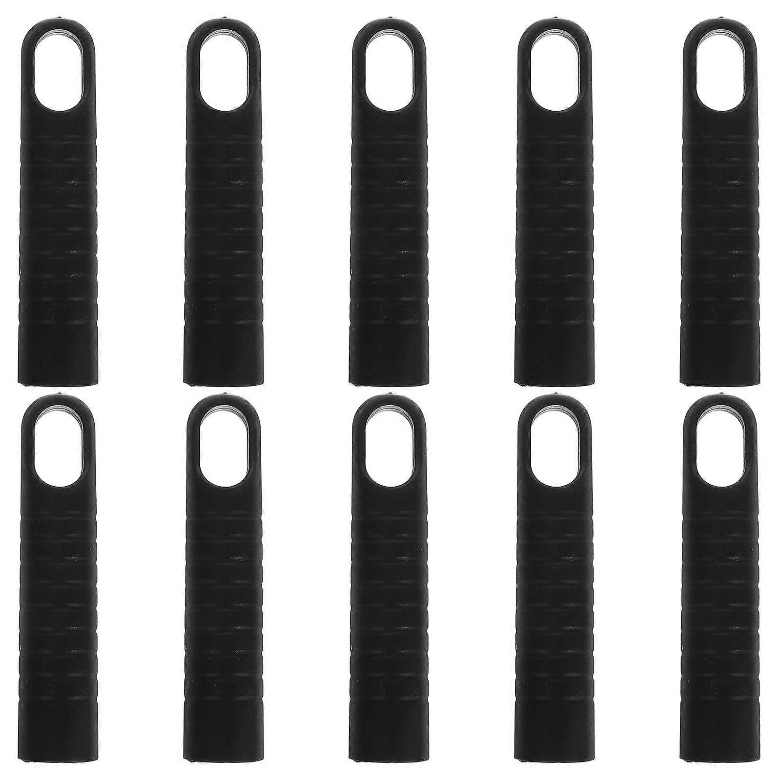 Ergonomic Broom Handle Grip Attachments – 10pcs Mop End Caps for Easy Installation, Comfortable Cleaning Handle Accessories for Standard Diameter Rods