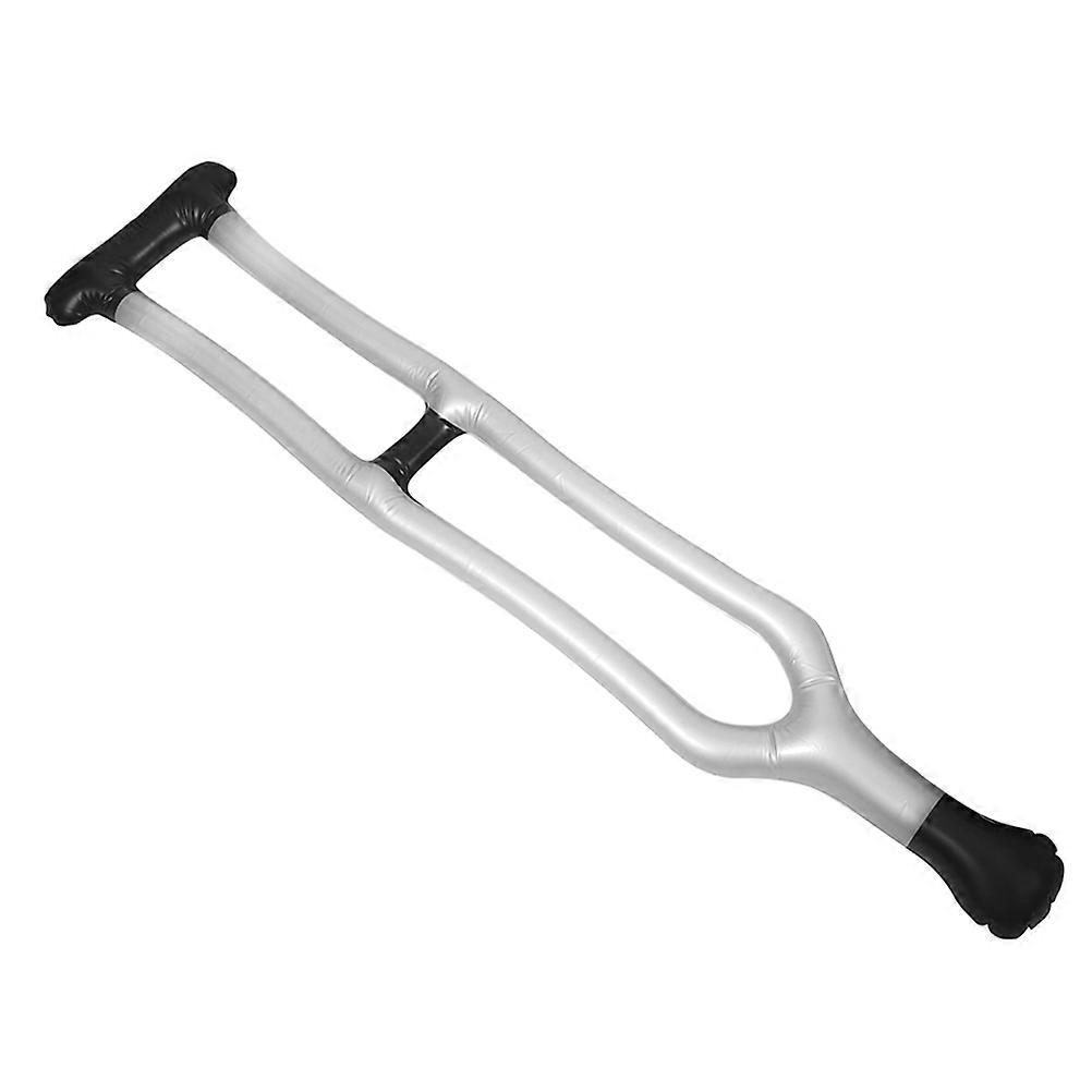 Inflatable Walking Stick Large Toy Crutch for Funny Old Age Costume Accessories Balloon Crutch Retirement Cosplay Performance