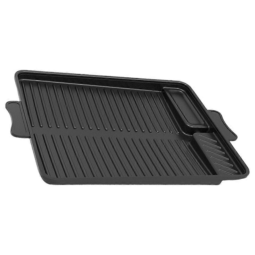 Non Stick Maifan Stone Coated Baking Pan for Indoor BBQ Camping – Easy Clean, Versatile Griddle for Family Meals and Entertaining