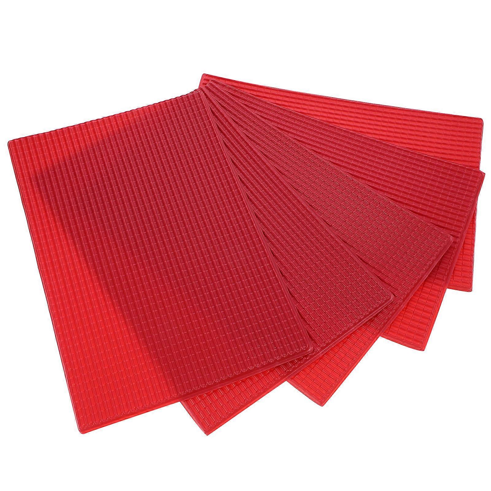 Miniature Roof Tiles For Sand Table Landscape Building 29.80X20.00X0.40CM 5Pcs PVC