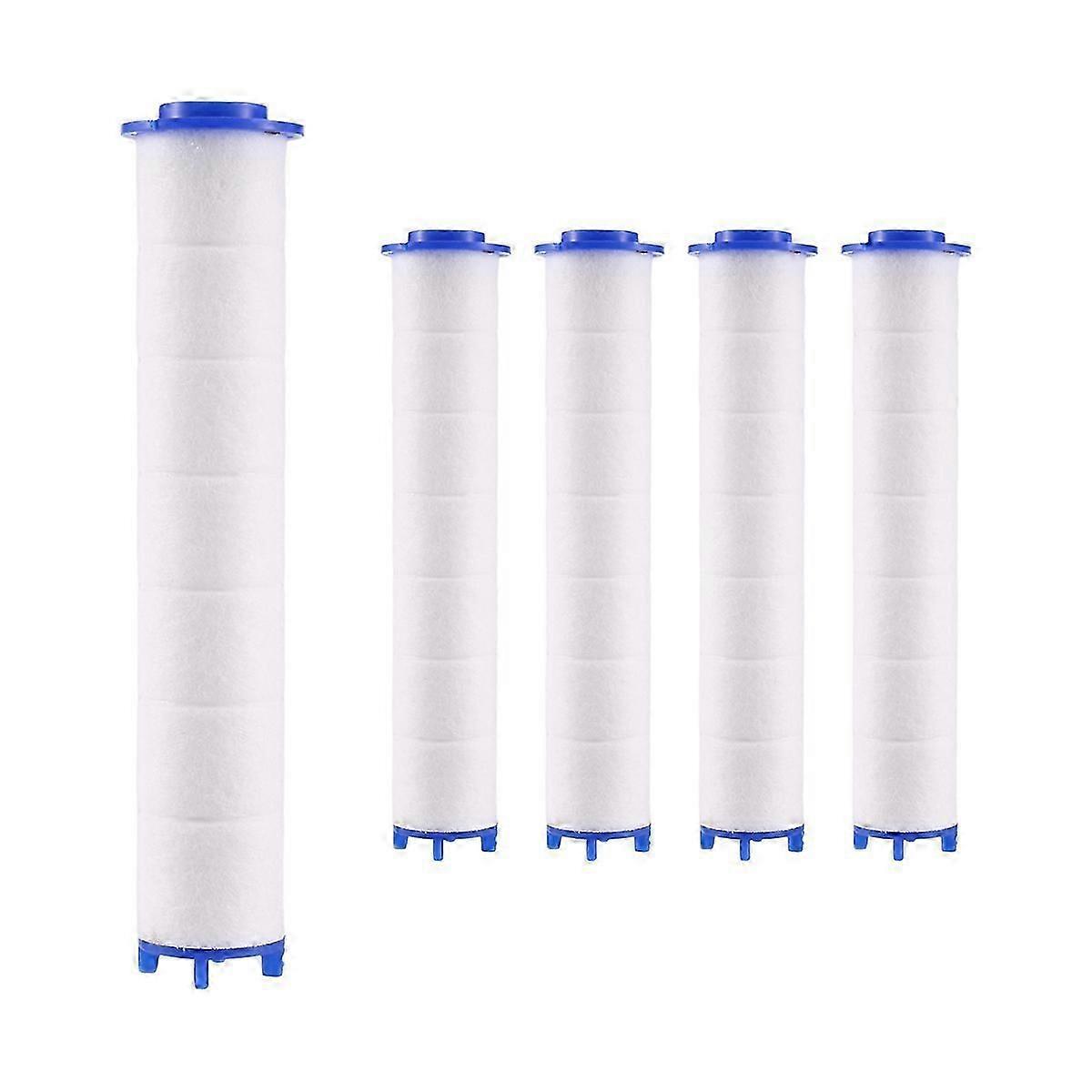 5ピースハンドシャワーフィルターコアバスルームバスタブシャワーフィルター