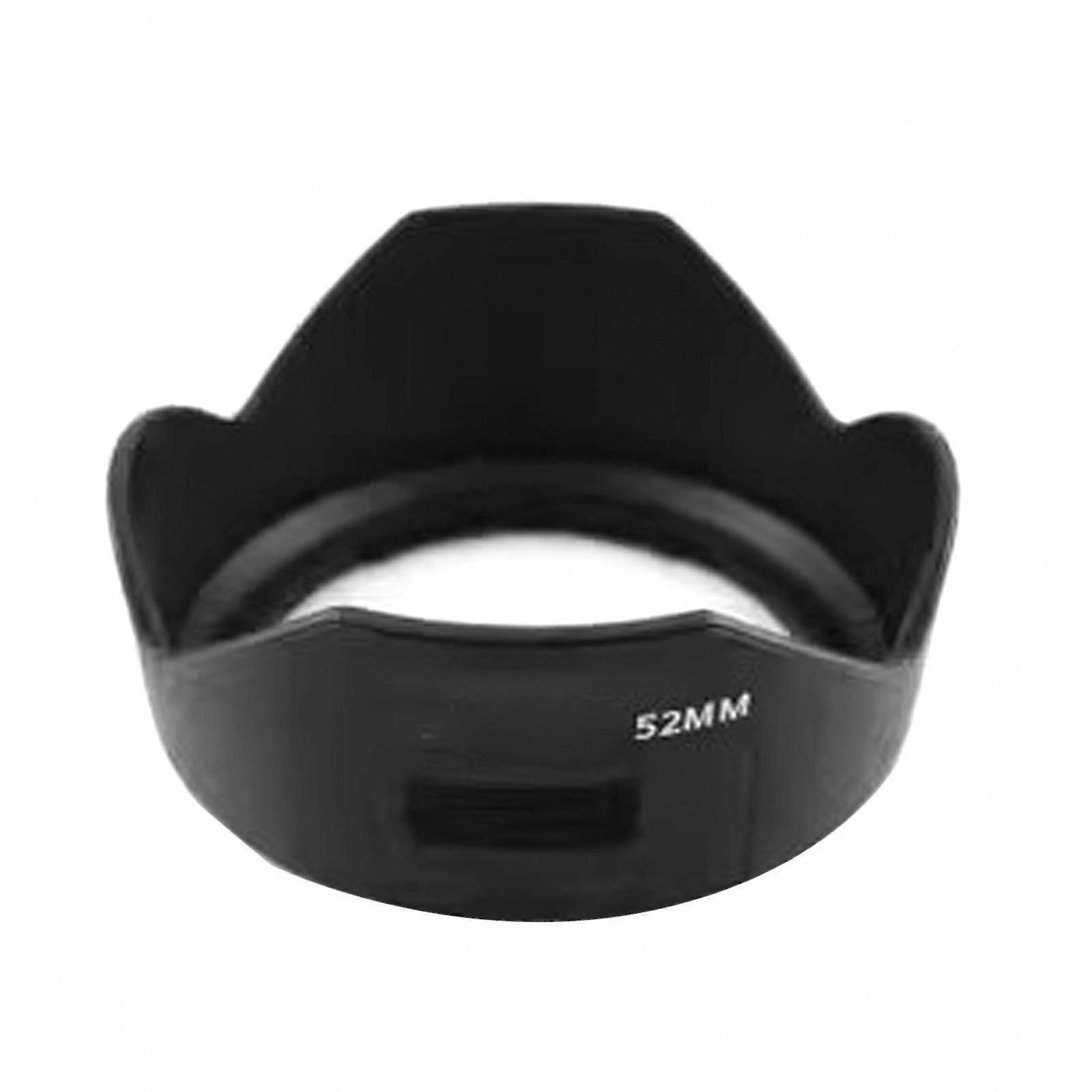 Portable Camera Lens Hood for SMC DA18-55MM F3.5-5.6AL WR Lens, Secures Fit, Improve Saturation Sharpness