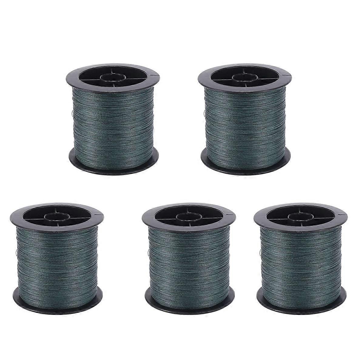 5X Nylon Braid Fishing Wire 30Lb 300M 11Kg for Lure Train