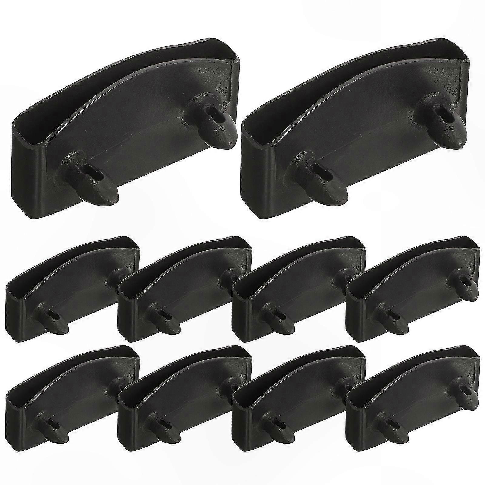 Plastic Bed Slat End Caps, 20-Pack Replacement Holders for Securing and Stabilizing Bed Frames