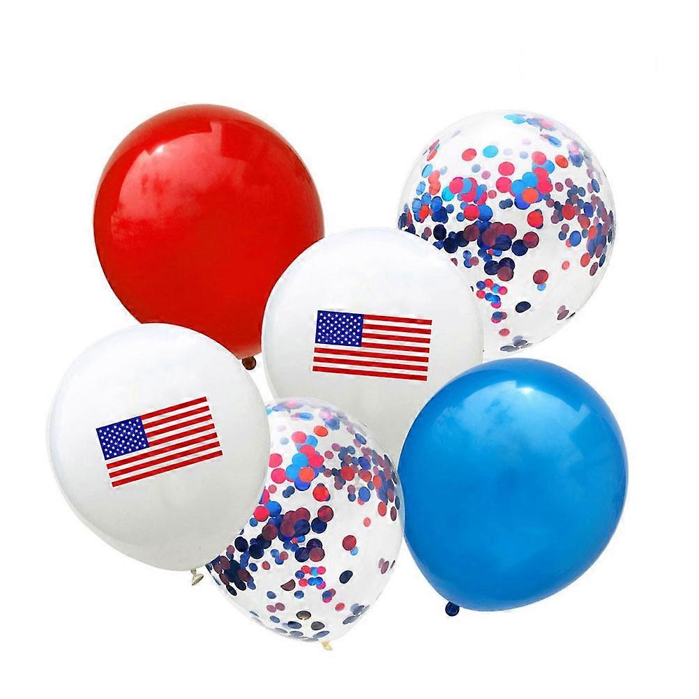 Balloons with Flag Details, Great for Holiday Decor