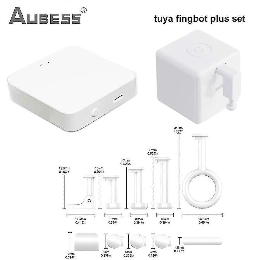 Tuya Zigbee Fingerbot Plus Smart Switch Button Pusher mit Bluetooth & Sprachsteuerung
