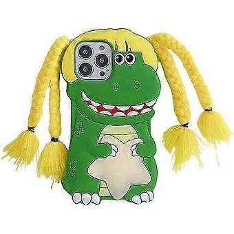 2025 Latest Model 3D Dinosaur Case for iPhone 15 6.1 inch,Cartoon Cute Kawaii-Good