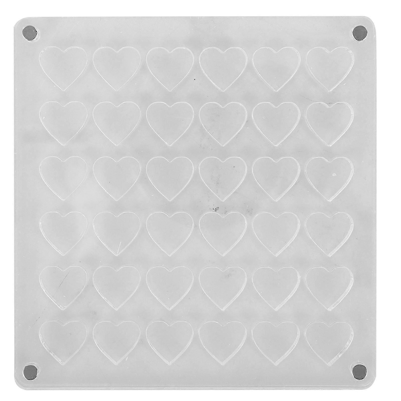 Nail Charms Acrylic Jewelry Storage Box with Multi Grid for Organizing and Displaying Manicure Accessories