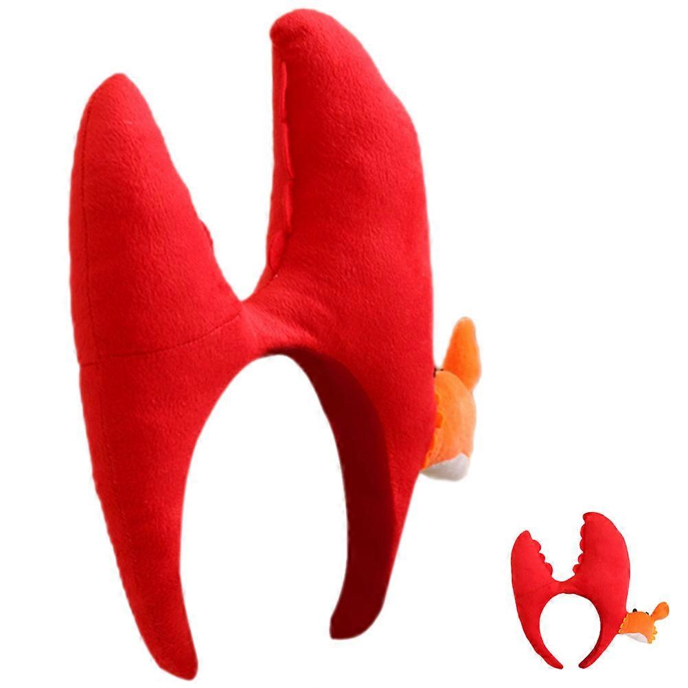 Cute Crab Headband for Eye Catching Festival Hair Accessory, Multi Functional Photo Prop for Parties and Cosplay with Unique Claw Design for
