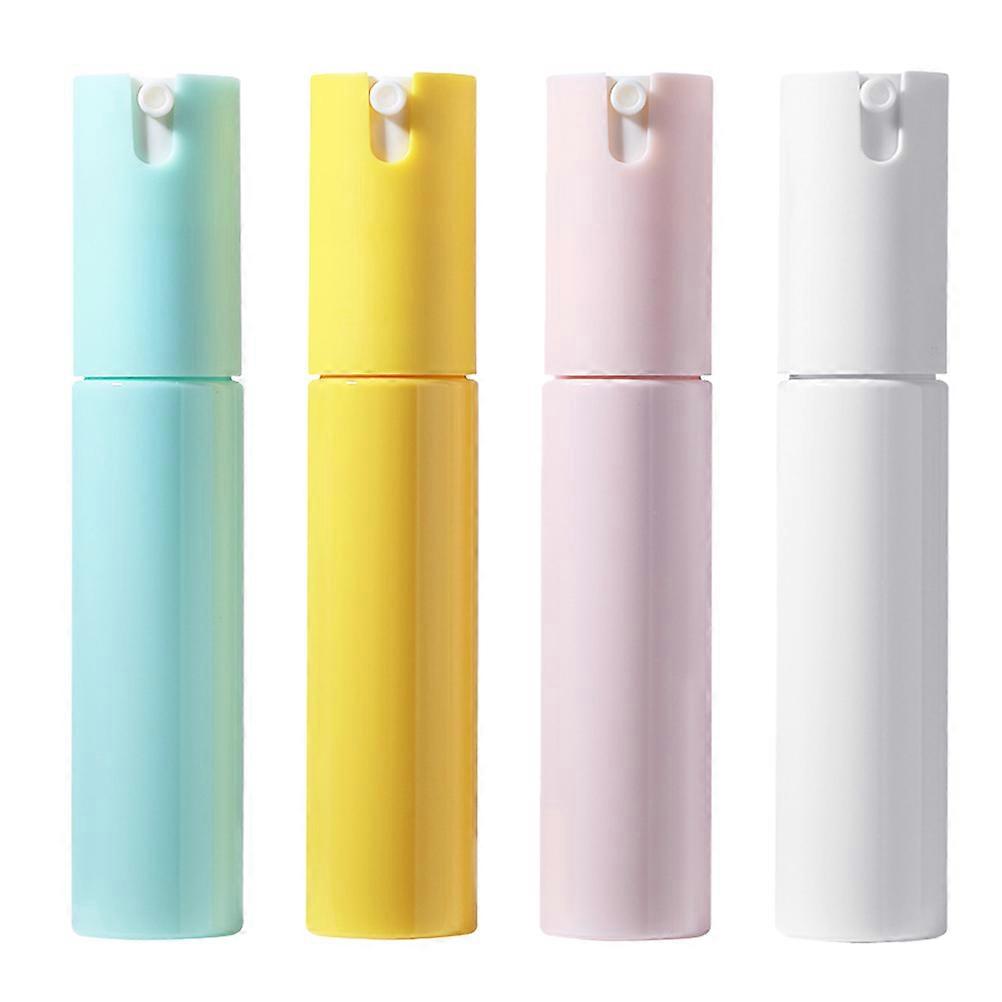4Pcs Practical Spray Bottles Empty Travel Lotion Containers