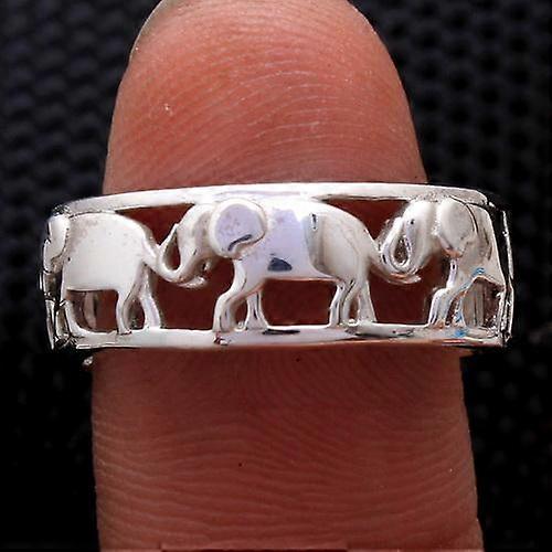 Elefant Ring, Tierschmuck, Statement Schmuck, handgemachter Ring, Geschenke für Sie