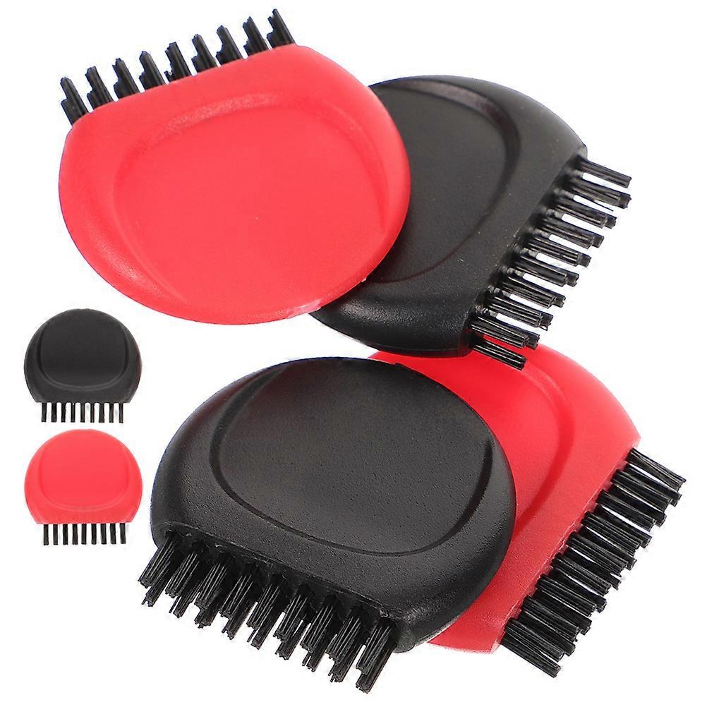 Flexibility Golf Club Brush Designed For Cleaning Golf Equipment And Grooves Assorted Color 6Pcs