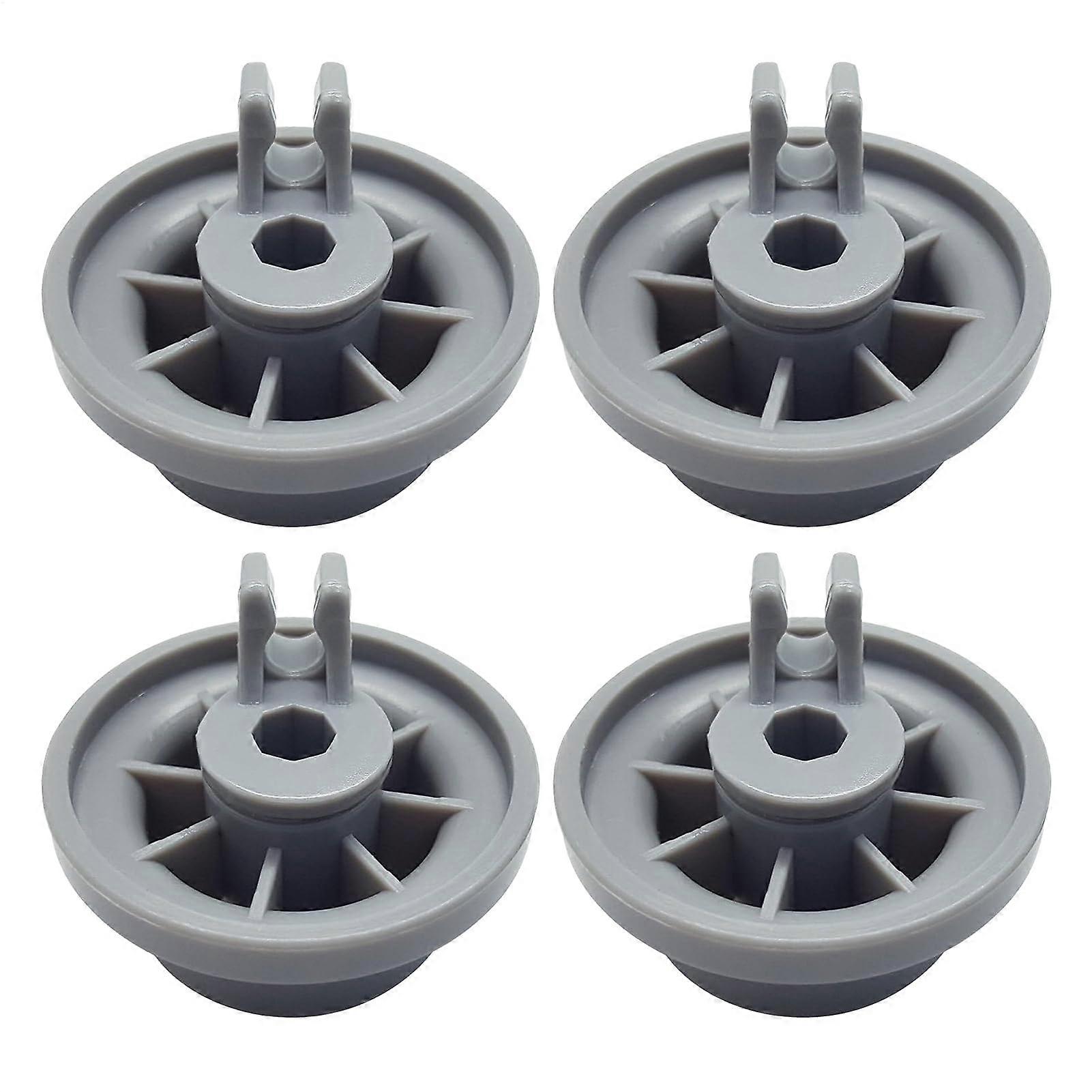 Dishwasher Rack Wheel Lower Rack  Underskirt Roller  4 Pieces Replacement Stand Tyre
