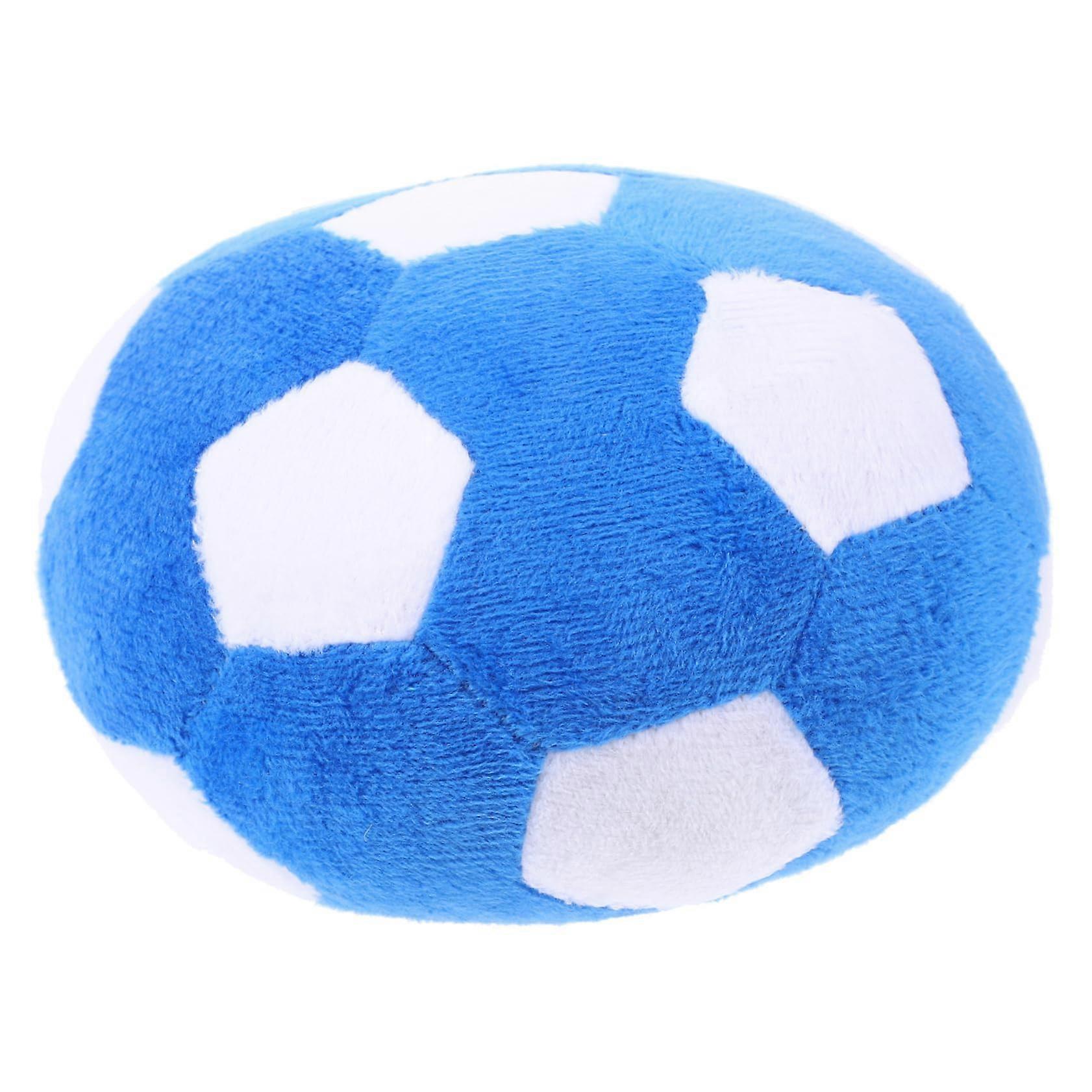Puppy Toy Plush Chew Toy - Interactive Football Ball For Puppies, Indoor Outdoor Play, Safe Durable Material, Non-Toxic