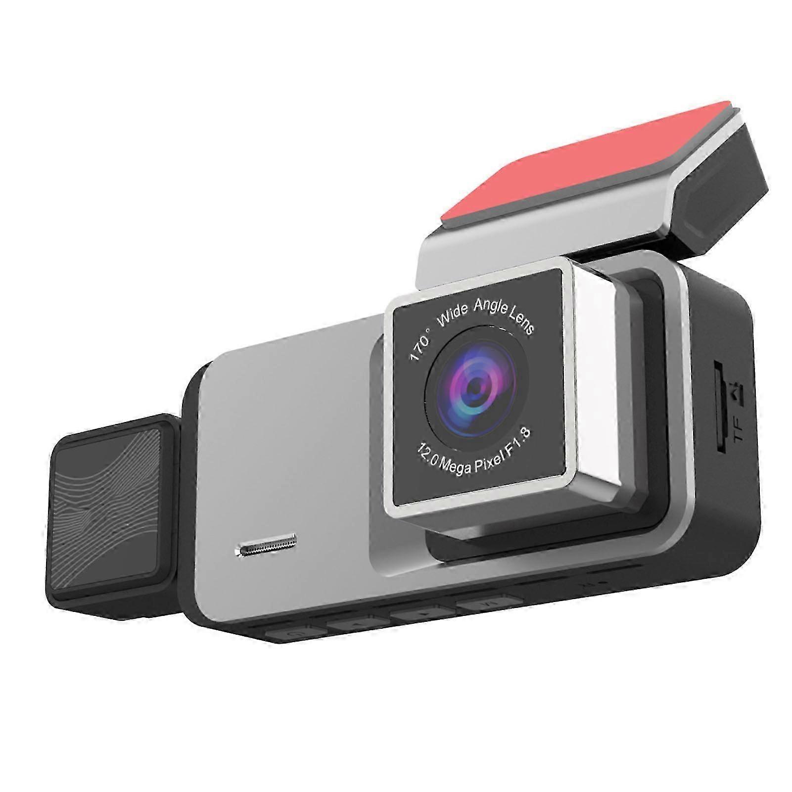 2025 1080P 3 Lenses Driving Recorder
 Parking Monitor Loop Recording Motion Detection for Vehicles Front Reverse Parking