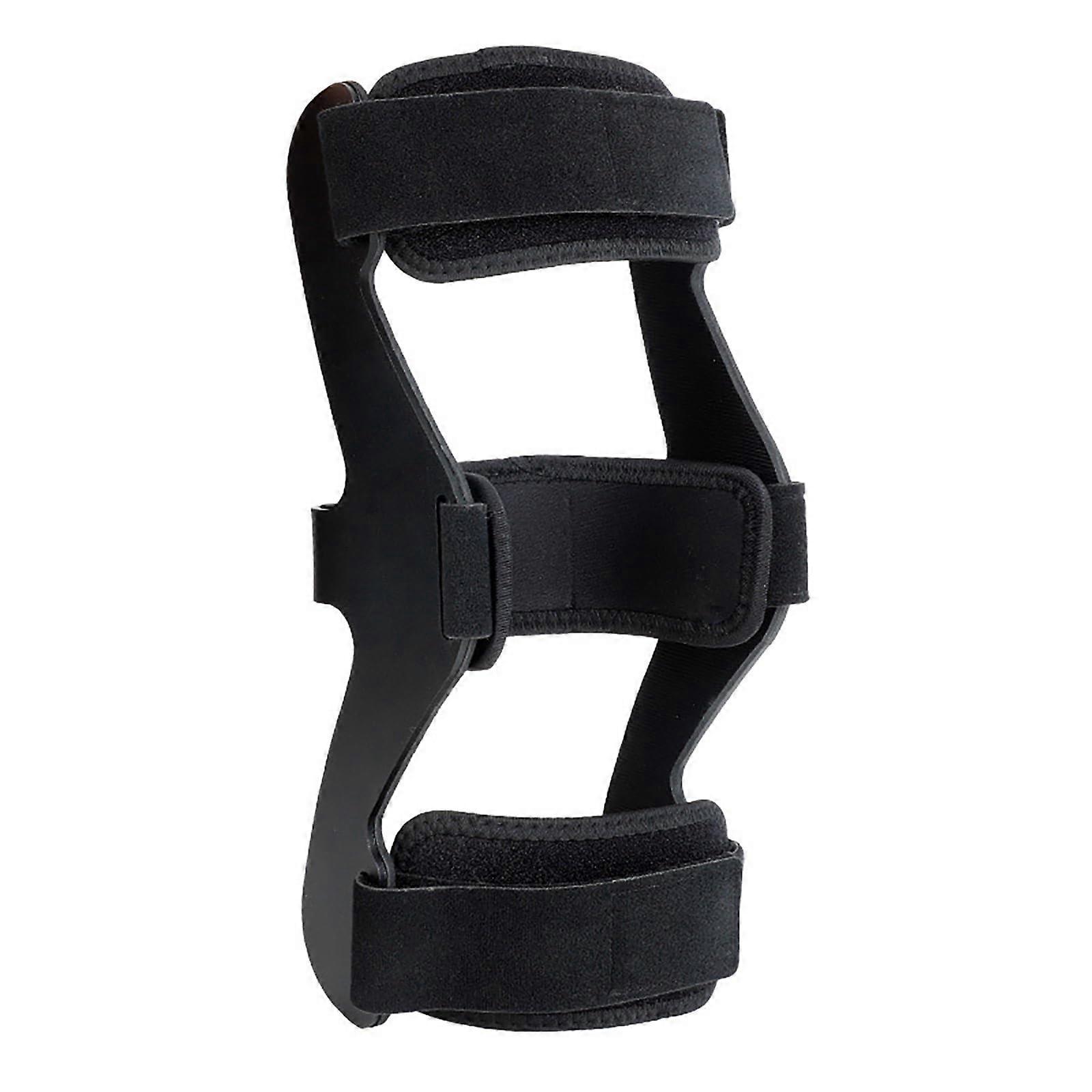 Fixed Knee Brace for Knee Hyperextension, Adjustable Orthosis, Size M, Durable Support for Injury Recovery