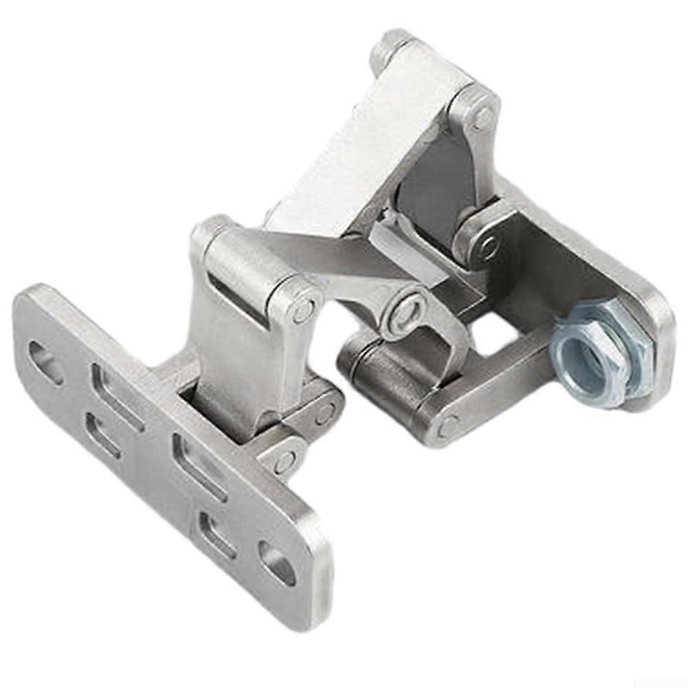 Robust, adjustable hinge for stone and fire doors, invisible 304 stainless steel design with 400 kg capacity (L) Large
