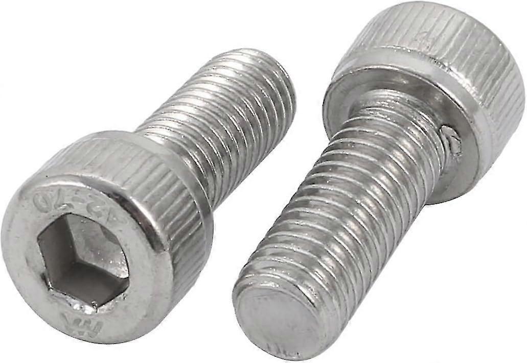 2pcs Left Hand Thread Socket Head Screw Bolt