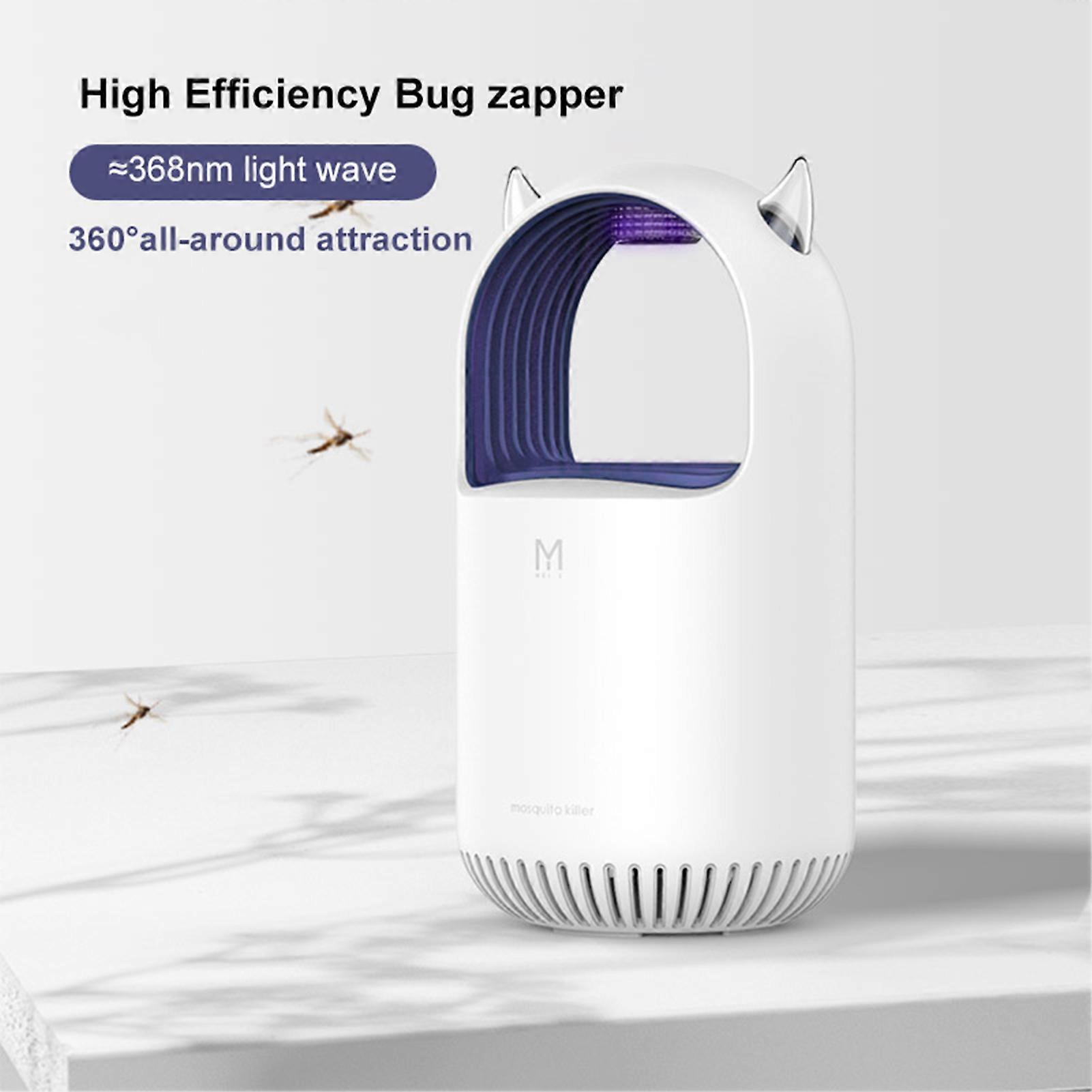 Portable USB Mosquito Killer Lamp 360° LEDs 200x100x100mm White