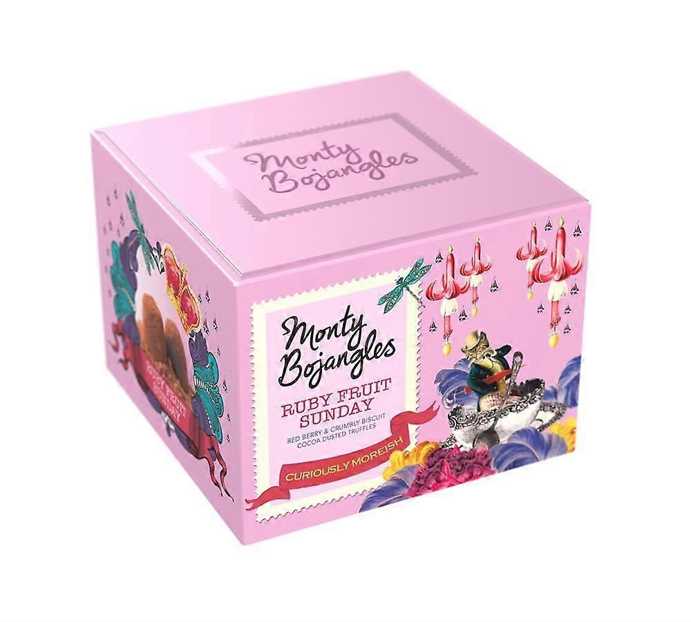 Monty Bojangles Ruby Fruit Sunday Cocoa Dusted Truffles 150g - 4 Pack