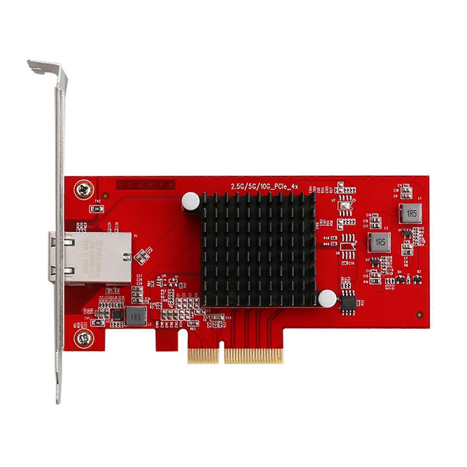 10Gbps High Bandwidth PCIe Networking Card For Desktop PC Multiple Protocol Support Optimized Energy Efficiency Multicolor