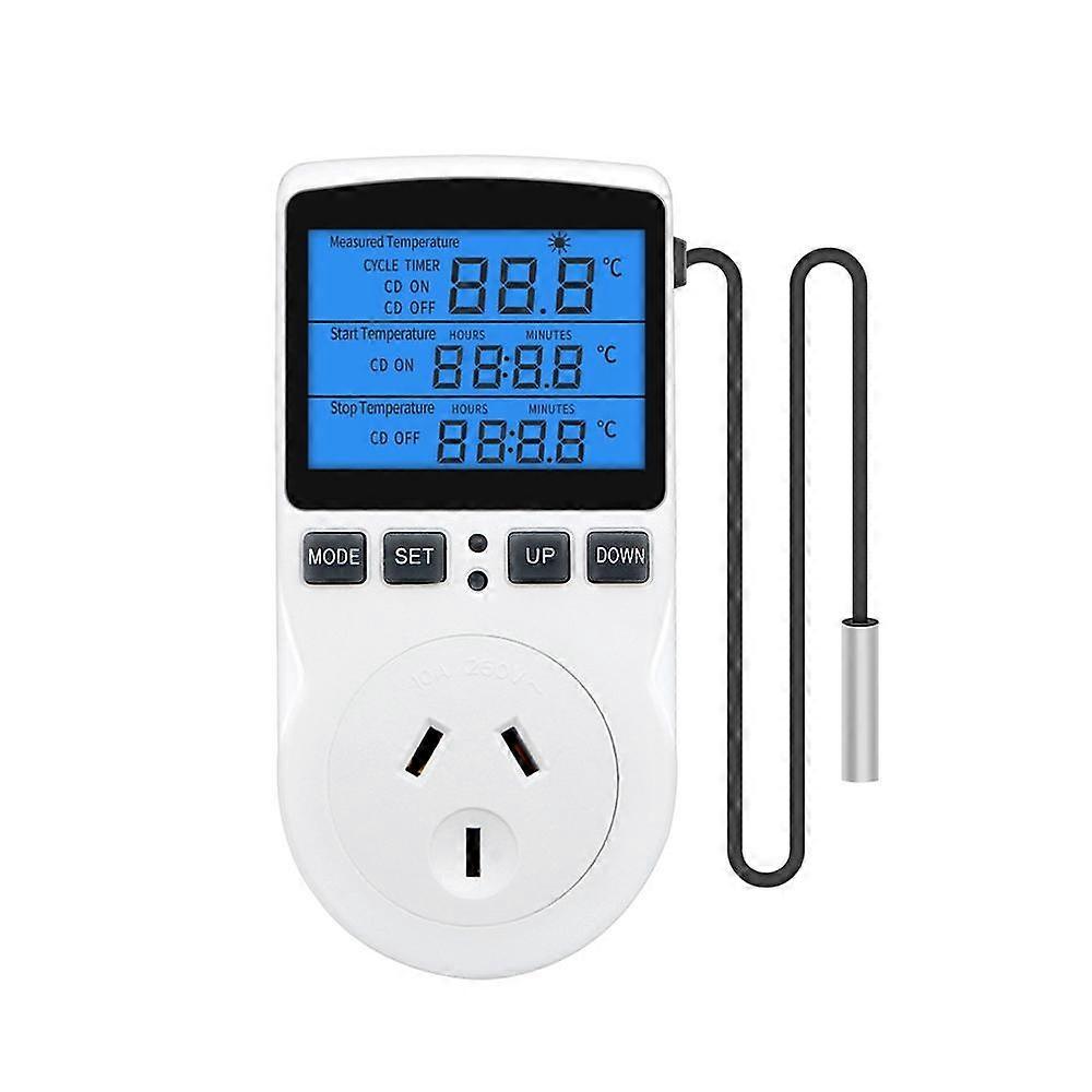 Backlight Smart Digital Thermostat Backlight AU Plug