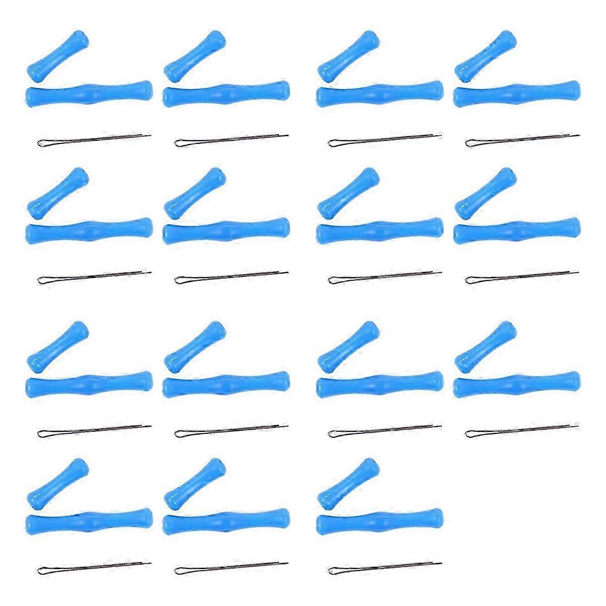 15 Set Adult Bow Finger Guard Archery Protective Blue