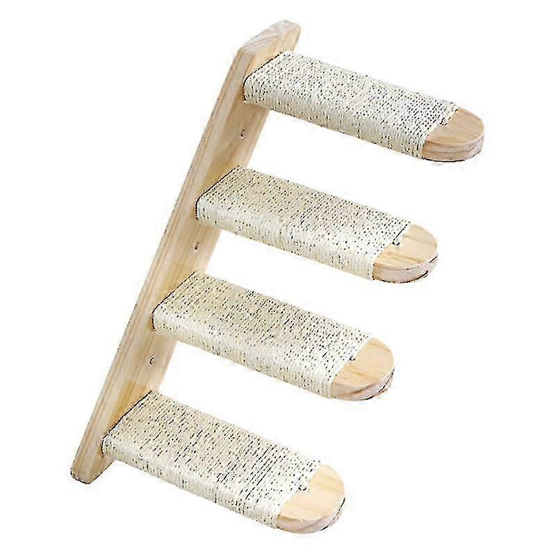 Wall Mount Climbing Shelf Cat Bridge Climbing Frame Cat Nap Bed Pla...