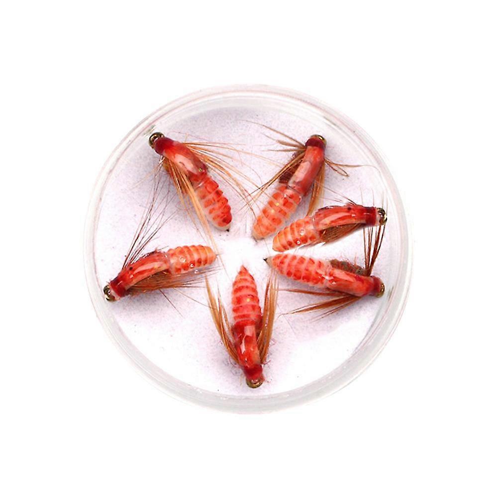 6pcs Trout Fishing Artificial Insect Bait, High Carbon Steel Fly Hook, #12 Size, Effective Lures for Trout