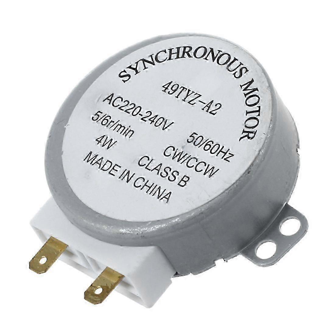 AC 220-240V 50 / 60Hz 5 / 6RPM 4W Moteur synchrone de platine pour four mini-onde