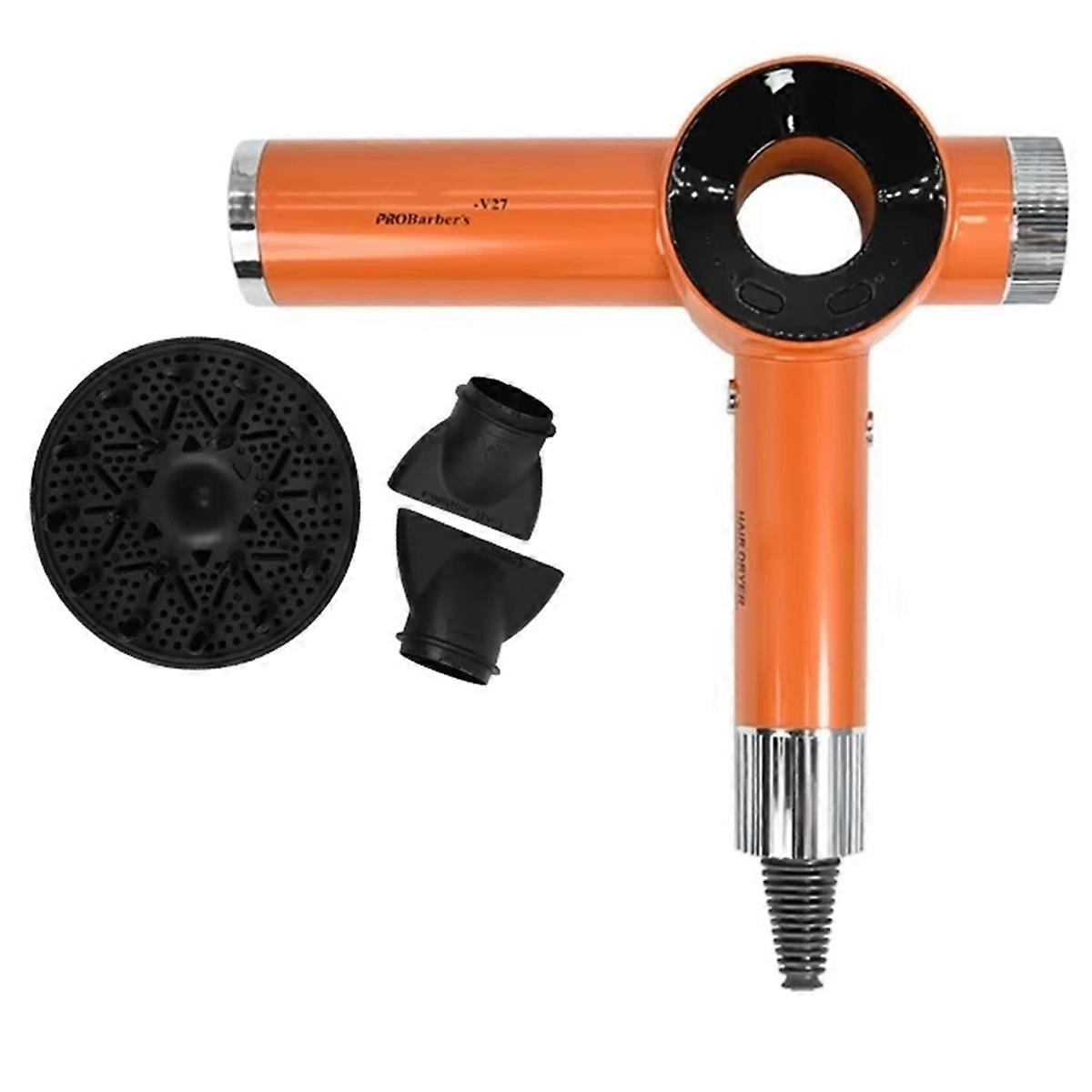 High-Speed Bladeless Hair Dryer with A Rotational Speed of 120,000 Rpm,Professional Hair Dryer with High Power EU Plug A