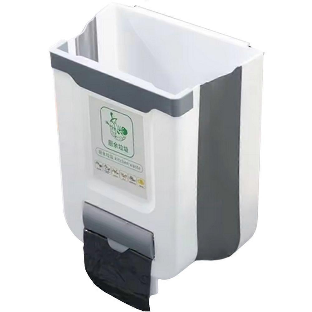 Kitchen Folding Trash Can Wall Mounted Trash Can Kitchen Cabinet A