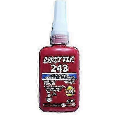 Loctite 243 מנעול תבריג 50ml בריח כחול יתד מהיר לתקן בורג דבק תרכובת אגוזים