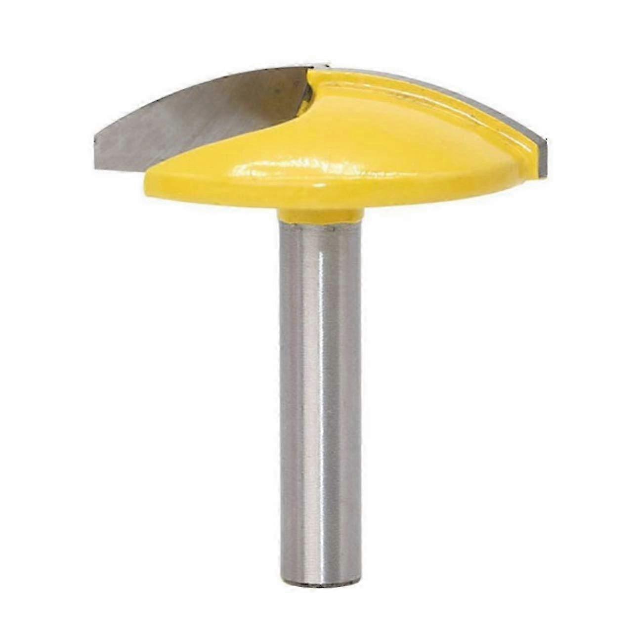 Curved and Horizontal Cutter With 8mm Shank Carbide Molding Cutter - Professional Woodworking Cutting Tools44.2mm