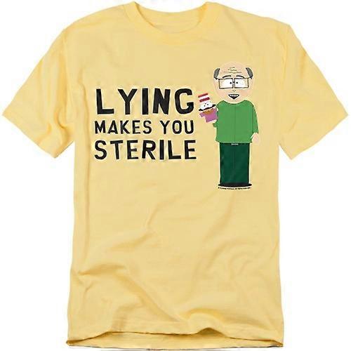 South Park Unisex Adult Lying Makes You Sterile T-Shirt