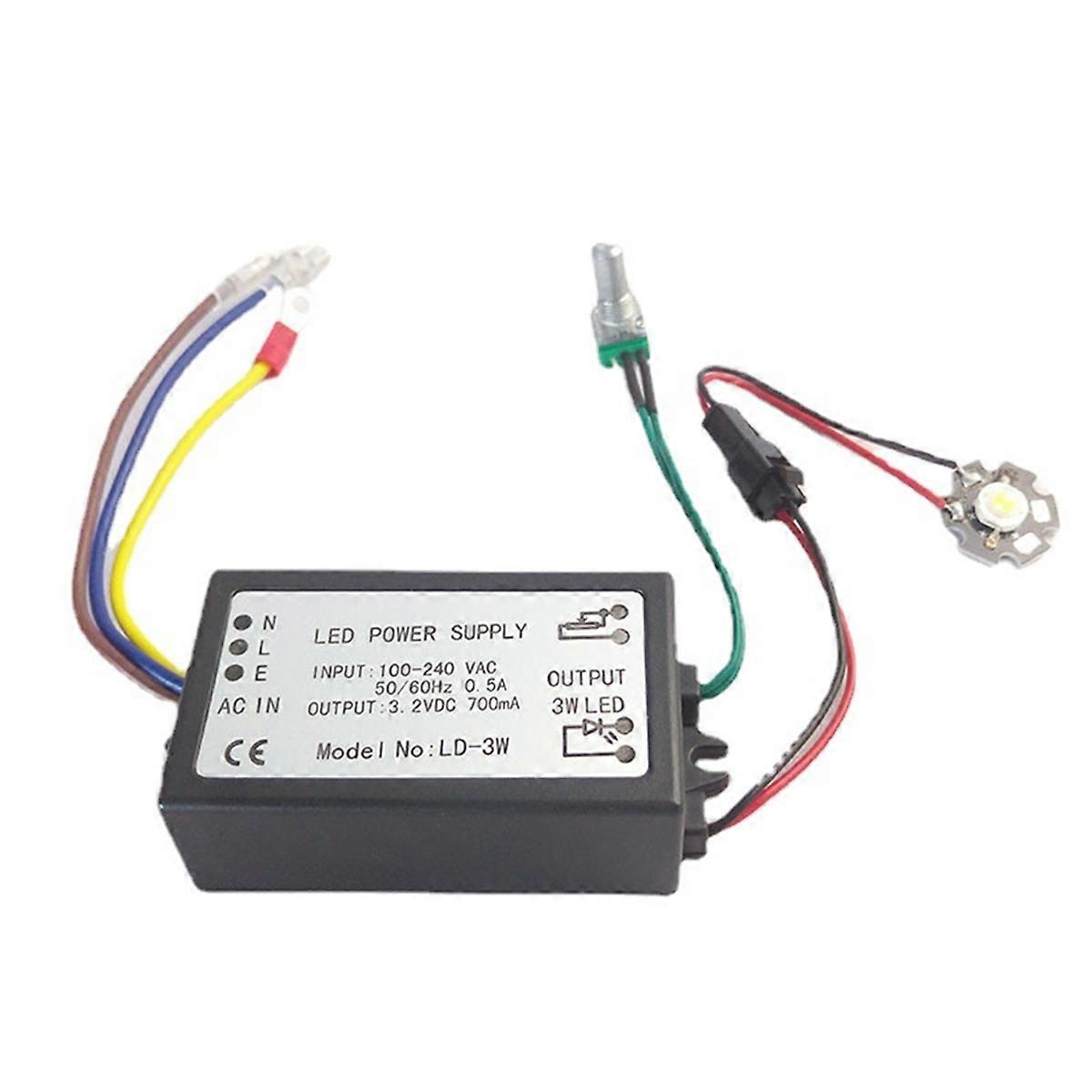 Microscope Power Source Lamps Built-in LED Dimming Power Supply 3W