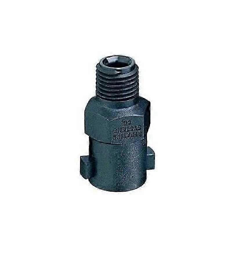 محول سريع تي جيت 1/4 بوصة MPT إلى ذكر جسم سريع التوصيل QJ1 / 4TT-NYB أسود