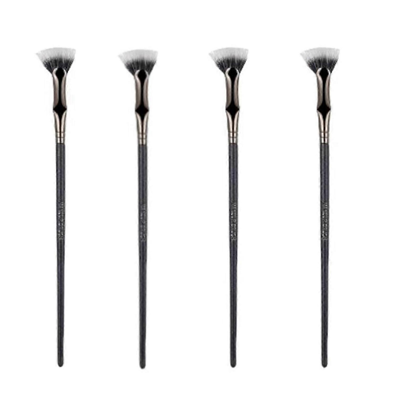 Scalloped Lash Brush, for Upper Lower Eye 4pcs
