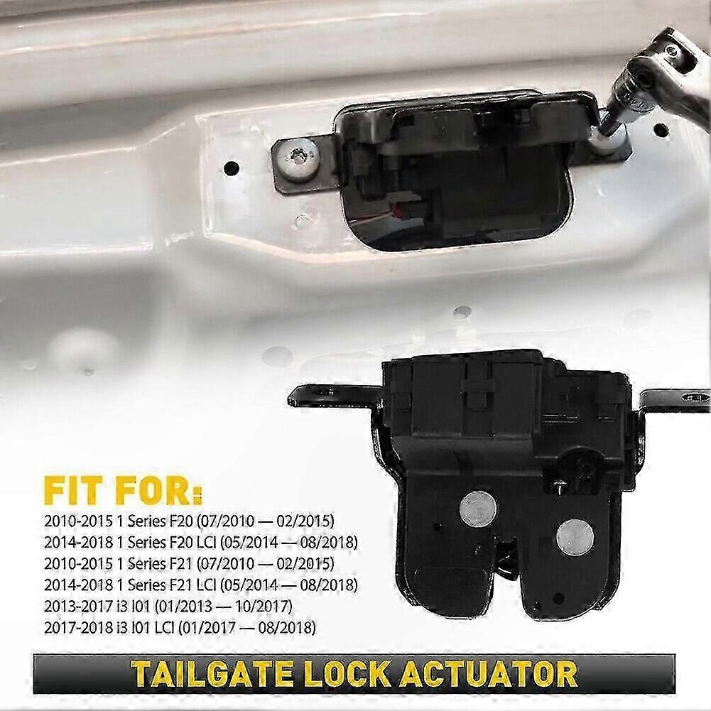 Lid Trunk Lock Latch Actuator for 1 Series F20-Compatible Replacement Part