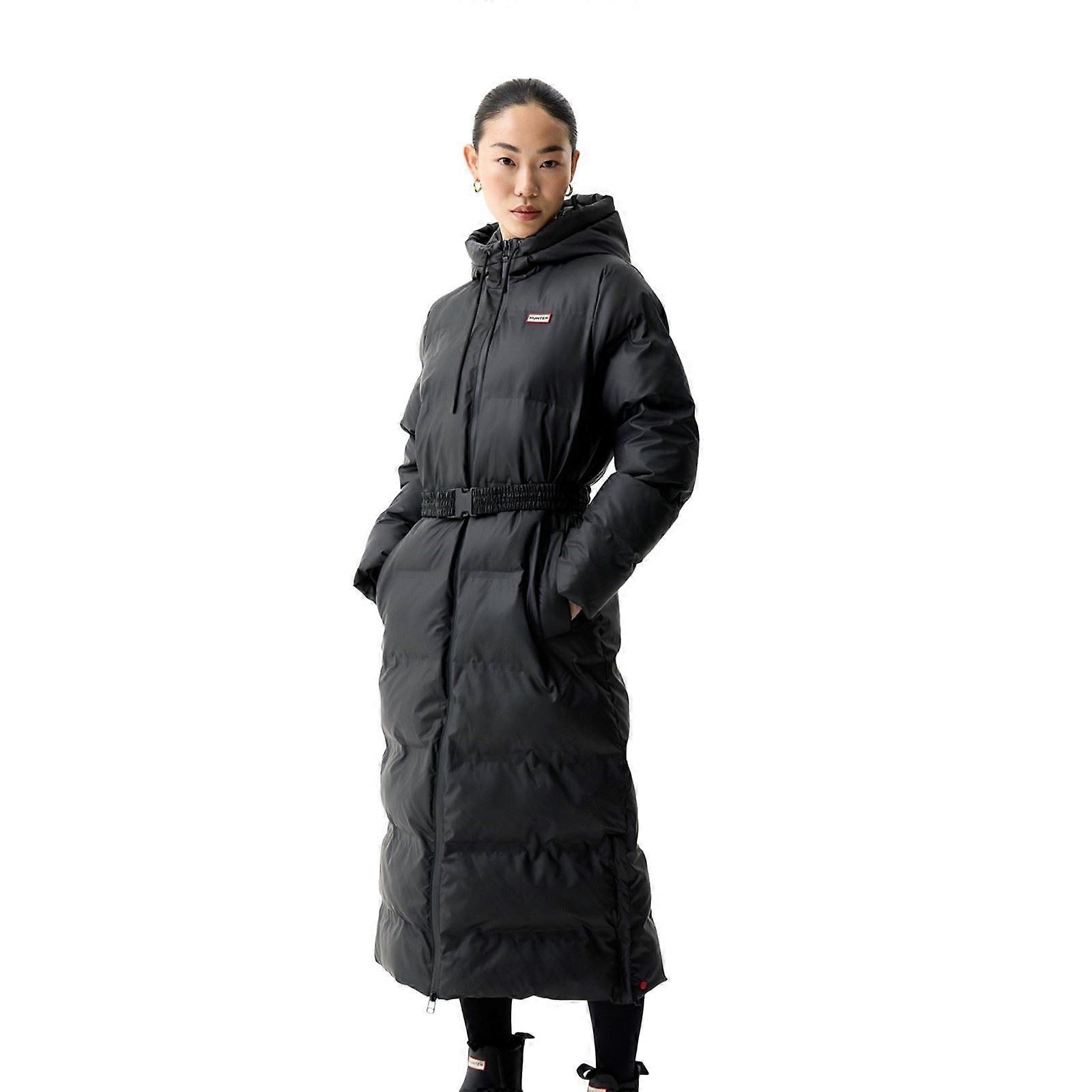 Hunter Hutchison Sonic Long Puffer Jacket Women's Black Puffer Jackets