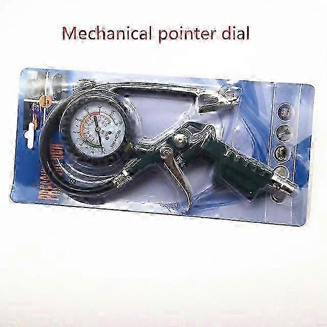 New Digital High Precision Tire Pressure Gauge With Inflatable Head Car Tire Pressure Monitor Count Obviously Add Air Pump Gun