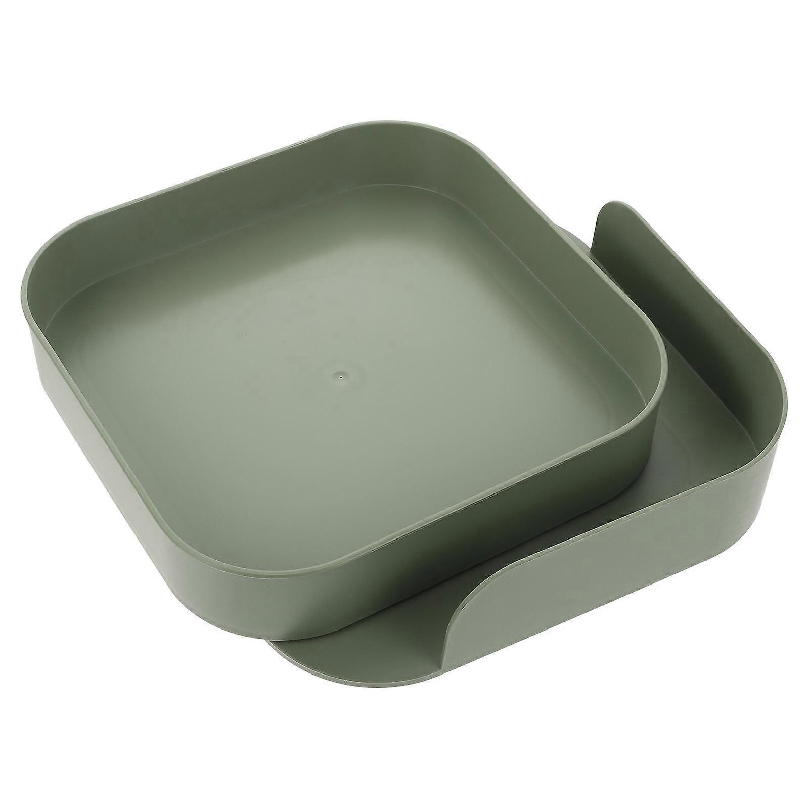 Cookers Condiment Bottle Container Rotary Design Kitchen Organization Round Shape .00X23.00X5.00CM 1Set