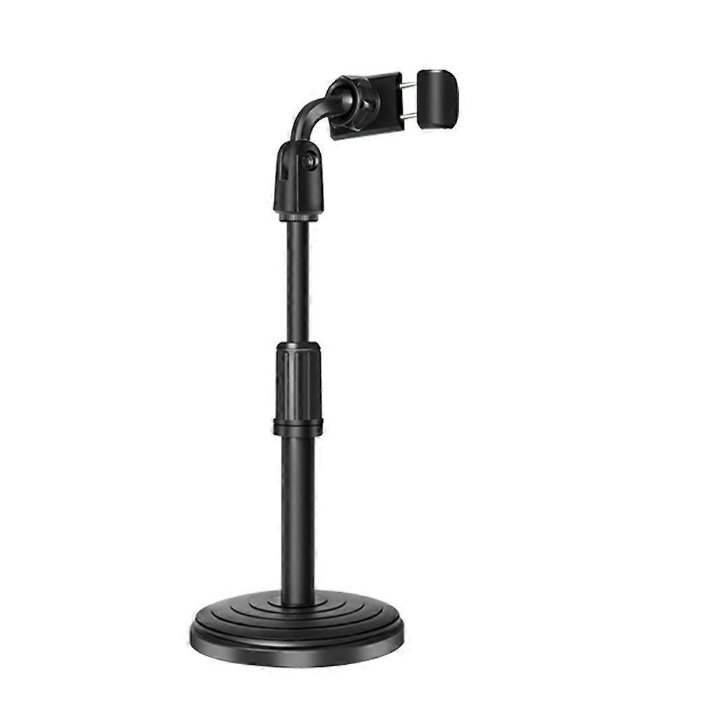 Phone Holder Adjustable Round Disc Phone Support 360 Degrees Rotating Tablet Stand for Live Streaming