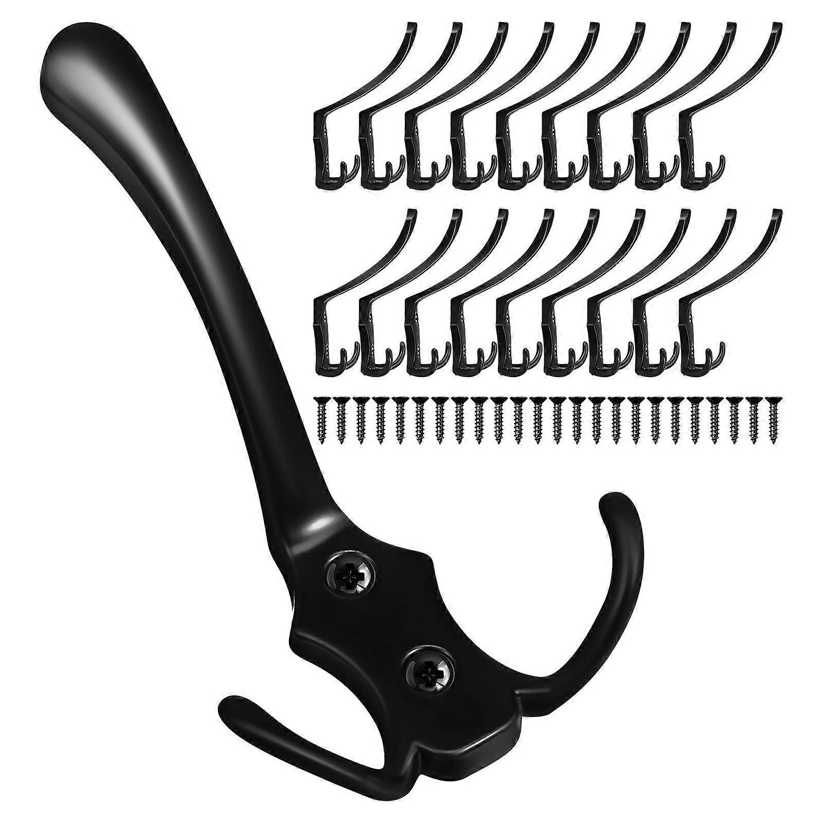 Metal Coat Hooks for Hanging 20Pcs Wall Mount Coat Hangers Hooks for Home